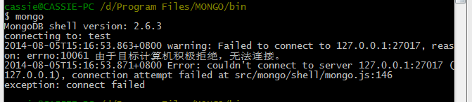 mongod.lock error
